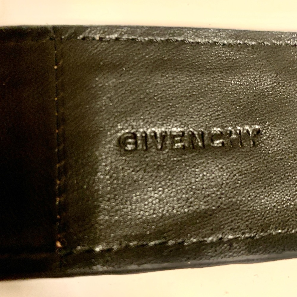 Givenchy Red and Black Womens Belt - Picture 5 of 6